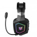 Гарнитура игровая беспроводная полноразмерная BT ONIKUMA GT806 Black (BT 2.4G, RGB наушники 50мм, чувствительность 117 дБ, частота 20Hz-20КГц, разъем Type C, аккумулятор 1000 мА)