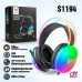 Гарнитура проводная полноразмерная игровая ONIKUMA X25 Black (RGB наушники 50мм, чувствительность 101 дБ, частота 20Hz-20КГц, микрофон полнонаправленный 38 дБ, длина провода 2м, разъем USB+3.5мм)