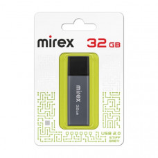 USB флеш-диск 32Gb MIREX Stiff Gray (ecopack)