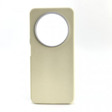 Чехол Xiaomi Redmi 14C кожаный, цвет Желтый