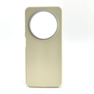 Чехол Xiaomi Redmi 14C кожаный, цвет Желтый