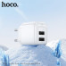 СЗУ-2USB Lightning HOCO CS51A 1м, 2.4A, White