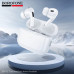 Гарнитура вакуумная Bluetooth Borofone BW92 White. Емкость батареи: зарядный чехол 300mAh, гарнитура 30mAh. Время работы: 4 ч, в режиме ожидания 200 ч. Материал: ABS. Размер: 53.8х44.3х21.5мм, общий вес: 43г. Функции: ведущий-ведомый, переключение песен, 