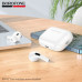 Гарнитура вакуумная Bluetooth Borofone BW92 White. Емкость батареи: зарядный чехол 300mAh, гарнитура 30mAh. Время работы: 4 ч, в режиме ожидания 200 ч. Материал: ABS. Размер: 53.8х44.3х21.5мм, общий вес: 43г. Функции: ведущий-ведомый, переключение песен, 
