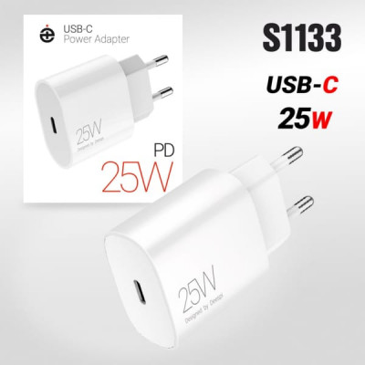 СЗУ-USB-C Deespi DE02 PD25W White