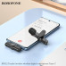 Микрофон беспроводной петличный BOROFONE BFK12, разъем Type-C
Кнопочная батарея емкостью 70 мАч. Размер: микрофон 60х22.8х27.7 мм, приемник 44.5х27х9.6 мм. Вес: 14 г. Совместим с большинством мобильных телефонов Type-C