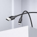 Кабель Micro USB BOROFONE BX54 1м, 2.4A, шнуровой, Black, В РАЗОБРАННОМ ВИДЕ АКЦИЯ!!! Кратно 100 шт!