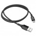 Кабель Micro USB BOROFONE BX54 1м, 2.4A, шнуровой, Black, В РАЗОБРАННОМ ВИДЕ АКЦИЯ!!! Кратно 100 шт!