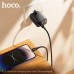 Кабель Lightning HOCO X120 1м, 2.4A, ПВХ, Black