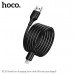 Кабель Micro USB HOCO X120 1м, 2.4A, ПВХ, Black