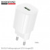 СЗУ-USB BOROFONE BA102A Pudding QC3.0 18W, White (20/120)