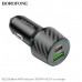 АЗУ-USB-USB-C BOROFONE BZ21 Brilliant 48W (PD30W+QC3.0 18W) Black