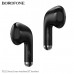Гарнитура вкладыши Bluetooth Borofone FQ11 Black. BT 5.4. Емкость: зарядный чехол 300mAh; гарнитура 30mAh. Время работы: 4 часа. Материал: ABS. Размер: 51.5 х49.2х21.3мм; Вес: 38г. Поддержка переключения ведущий-ведомый, переключение песен, вызов сири и д