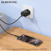 СЗУ-USB-C BOROFONE BA97A PD30W, Black с цифровым дисплеем.