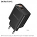 СЗУ-USB-C BOROFONE BA97A PD30W, Black с цифровым дисплеем.