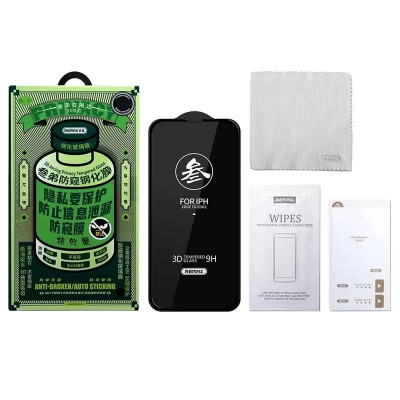 Стекло защитное Remax Anti-Broken GL-27 iP 17 Pro (антишпион)