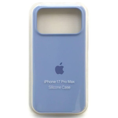 Чехол iP 17 Pro Max Silicone Case (Pastel Blue)