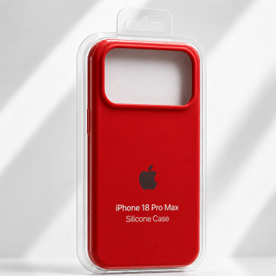Чехол iP 18 Pro Max/17 Pro Max Silicone Case (41 Product Red)