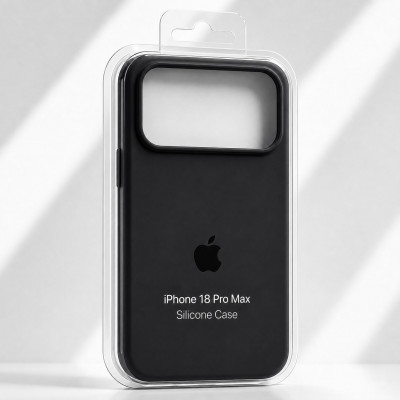 Чехол iP 18 Pro Max/17 Pro Max Silicone Case (2 Charcoal Gray)
