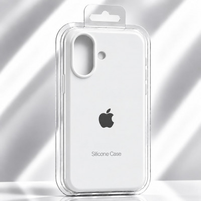 Чехол iP 17 Silicone Case (9 White)