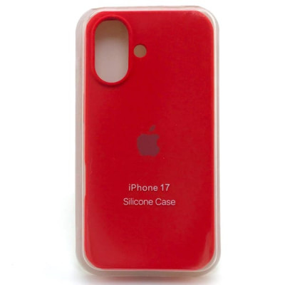 Чехол iP 17 Silicone Case (41 Product Red)