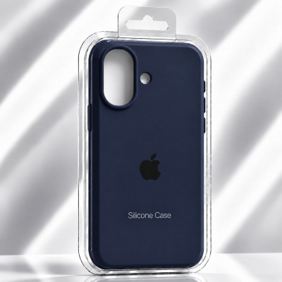 Чехол iP 17 Silicone Case (5 Midnight Blue)