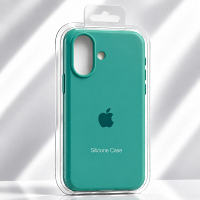 Чехол iP 17 Silicone Case (21 Sea Blue)