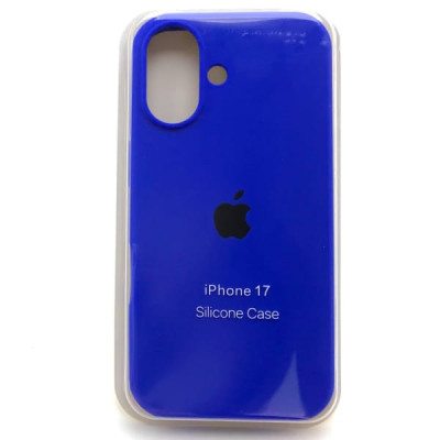 Чехол iP 17 Silicone Case (16 Ultra Blue)