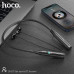 Гарнитура BT для спорта вкладыши HOCO DM37 Black. Емкость аккумулятора: 380 мАч. Время зарядки: 4 часа. Разговор/музыка: около 40 часов. Время работы в режиме ожидания: около 500 часов. Динамик: 14,2 мм. Длина: 80 см. Вес: 41 г. Цифровой дисплей, отобража