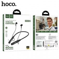 Гарнитура BT для спорта вакуумная HOCO DSS05 Neck-hanging BT (Длина: 78 см Вес: 38 г
, Bluetooth: V5.3 JL7006
3. Емкость батареи: 400 мАч, Время зарядки: 4 часа
,  Время разговора/музыки: 40 часов
, Время ожидания: 500 часов
, Динамики: 10 мм
. Поддержка 
