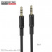 Кабель Аудио 3,5 Jack-3,5 Jack BOROFONE BL25 1м, ПВХ, Black