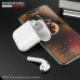 Гарнитура вкладыши Bluetooth Borofone BW89 White. BT 5.4. Емкость батареи: зарядный чехол 300mAh, гарнитура 30mAh. Время работы: 4 ч; В режиме ожидания 200 ч. Материал: ABS. Размер: 53.8х44.3х21.5мм; Общий вес: 43г. Ведущий-ведомый, переключение песен, вы