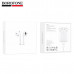 Гарнитура вкладыши Bluetooth Borofone BW89 White. BT 5.4. Емкость батареи: зарядный чехол 300mAh, гарнитура 30mAh. Время работы: 4 ч; В режиме ожидания 200 ч. Материал: ABS. Размер: 53.8х44.3х21.5мм; Общий вес: 43г. Ведущий-ведомый, переключение песен, вы