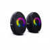 Активная колонка 2.0 SmartBuy DRIVE 2, LED, черный. Максимальная выходная мощность 6 Вт (2х3 Вт). Диаметр динамиков 45мм. Питание от порта USB (5В/1А). Длина кабеля 110 см. Регулировка громкости на кабеле. Интерфейс подключения 3.5мм аудиоразъём. Светодио