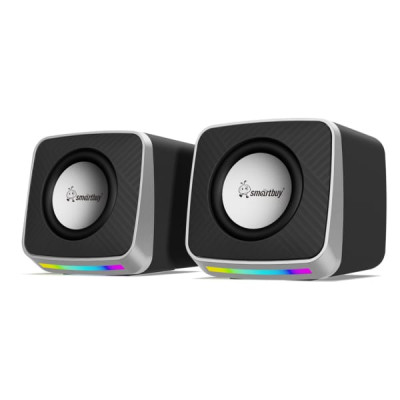 Активная колонка 2.0 SmartBuy MINI PRO, LED. Максимальная выходная мощность 6 Вт (2х3 Вт). Диаметр динамиков 52мм. Чувств-ть 75дБ. Питаниеот порта USB (5В/1А). Длина кабеля 110 см. Регулировка громкости на кабеле. Интерфейс подключения 3.5 мм аудиоразъём.