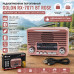Радиоприемник портативный GOLON RX-7071 BT Rose (FM/AM/SW, USB, TF, BT, 1х18650, кабель MicroUSB)