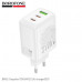 СЗУ-USB-2USB-C BOROFONE BN32 PD65W+20W, White