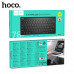 Клавиатура беспроводная HOCO GM70 Dragon Black 2.4G. Количество клавиш: 78. Раскладка: английсский+рууский. Питание: 2хAAA.