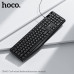 Клавиатура проводная HOCO GM60 Black +русская раскладка. Подключение USB. Длина провода: 1,45 м. 104 клавиши. Раскладка английский+русский.