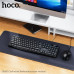 Клавиатура проводная HOCO GM60 Black +русская раскладка. Подключение USB. Длина провода: 1,45 м. 104 клавиши. Раскладка английский+русский.