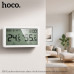 Часы электронные HOCO HX42 White (будильник, термометр и гигрометр). LCD экран. Влажность в помещении, температура, дата, время, будильник, напоминание о комфорте, обновляется каждые 30 секунд.
