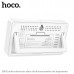 Часы электронные HOCO HX42 White (будильник, термометр и гигрометр). LCD экран. Влажность в помещении, температура, дата, время, будильник, напоминание о комфорте, обновляется каждые 30 секунд.