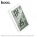 Часы электронные HOCO HX42 White (будильник, термометр и гигрометр). LCD экран. Влажность в помещении, температура, дата, время, будильник, напоминание о комфорте, обновляется каждые 30 секунд.