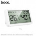 Часы электронные HOCO HX42 White (будильник, термометр и гигрометр). LCD экран. Влажность в помещении, температура, дата, время, будильник, напоминание о комфорте, обновляется каждые 30 секунд.