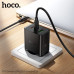 СЗУ-USB-2USB-C HOCO N75 Grande 65W(PD20W+PD20W+QC3.015W), Black