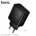СЗУ-USB-2USB-C HOCO N75 Grande 65W(PD20W+PD20W+QC3.015W), Black