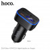 АЗУ-2USB-USB-C HOCO Z63A 2.4A, 42W(PD20W+12W), Black. Цифровой дисплей.