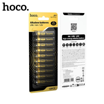 Батарейка HOCO JA1 LR06 Alkaline BL-10