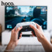 Геймпад беспроводной HOCO GA1 Phoenix PS4 Black/White. Емкость аккумулятора: 800 мАч; Время использования: 8 часов. Поддержка функций 3D-датчика ускорения и гироскопа, функция вибрации двойного двигателя. Поддержка стереоразъема 3,5 мм для подключения нау