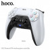 Геймпад беспроводной HOCO GA1 Phoenix PS4 Black/White. Емкость аккумулятора: 800 мАч; Время использования: 8 часов. Поддержка функций 3D-датчика ускорения и гироскопа, функция вибрации двойного двигателя. Поддержка стереоразъема 3,5 мм для подключения нау